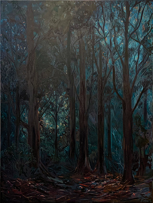 Nightfall - Donnelly River Painting