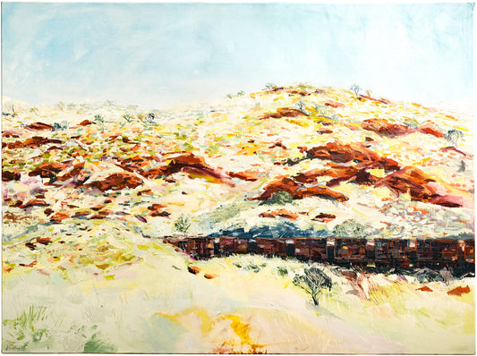 Cutting Through The Light, Karijini Painting