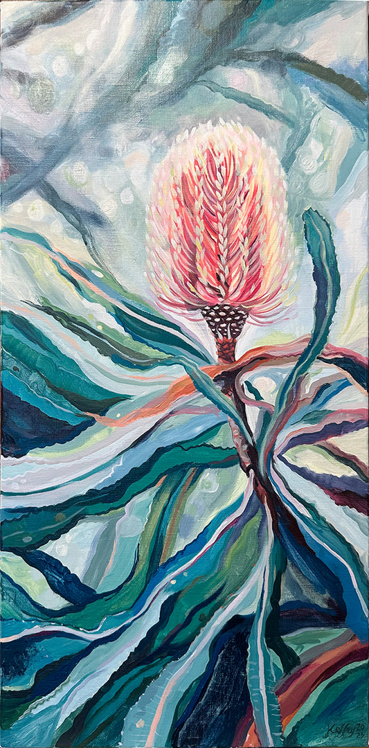 Banksia menziesii, Inglewood Triangle Painting
