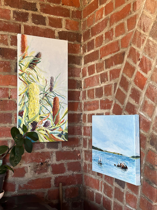 Banksia attenuata, Inglewood Triangle Painting