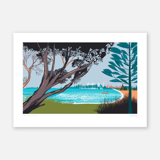 South Beach - A3 Art Print