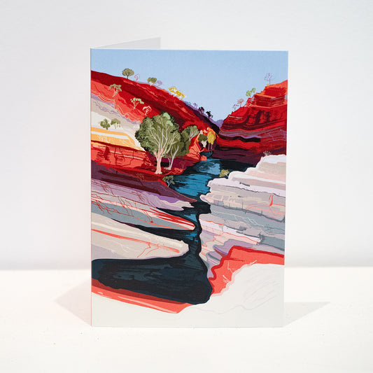 Hamersley Gorge Karijini Card
