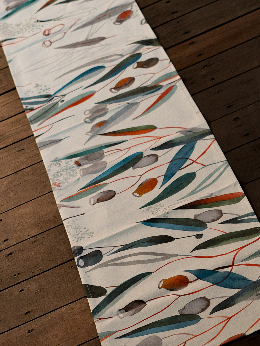 Marri Leaves Table Runner