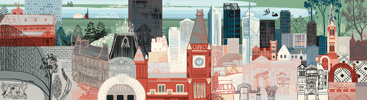 Perth Cityscape - Limited Edition Print