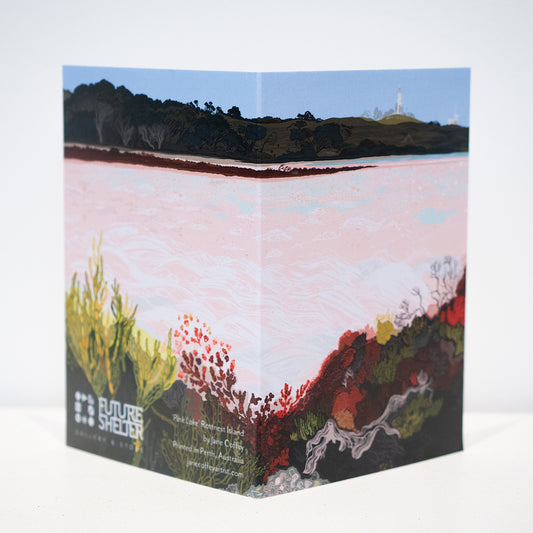 Pink Lake Rottnest Card
