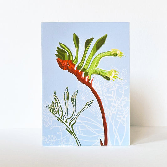 Kangaroo Paw Card
