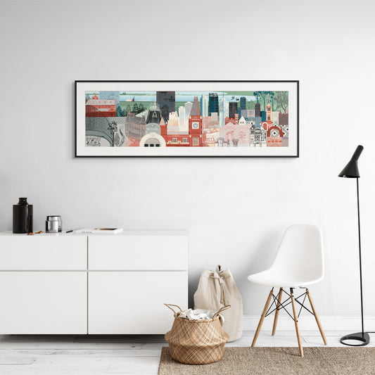 Perth Cityscape - Limited Edition Print