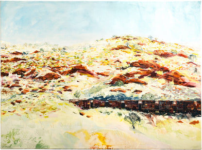 Cutting Through The Light, Karijini Painting