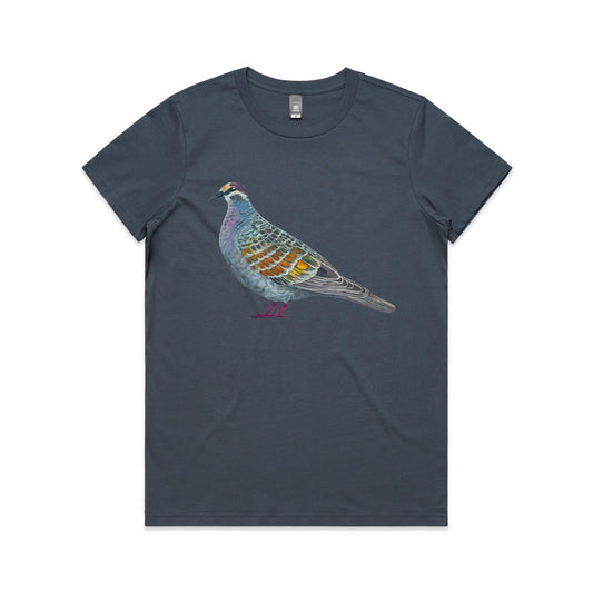 Glorious Bronzewing - Womens T-shirt