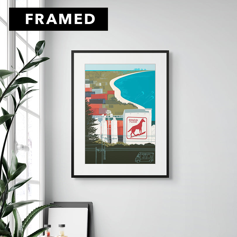 FRAMED Dingo Flour Mill - Limited Edition Print