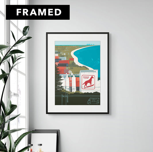 FRAMED Dingo Flour Mill - Limited Edition Print