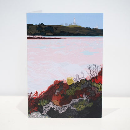 Pink Lake Rottnest Card