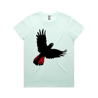 2026 Red-tailed Black Cockatoo - Womens T-shirt