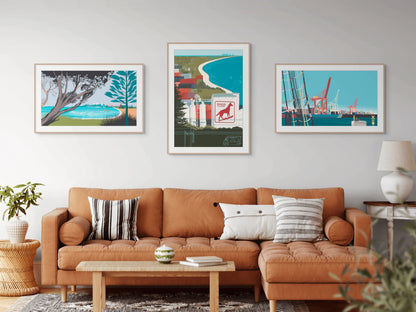 Arrival Cranes - Limited Edition Print