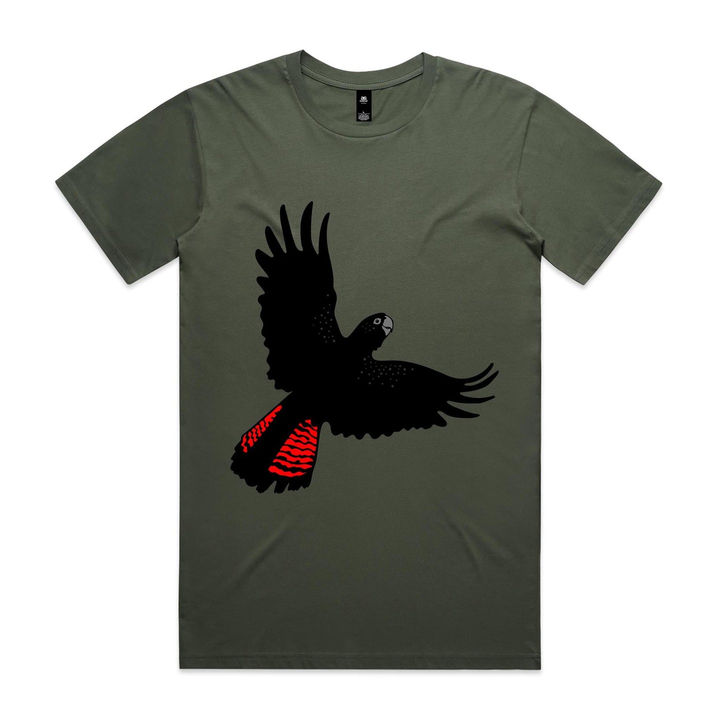 2026 Red-tailed Black Cockatoo - Mens T-shirt