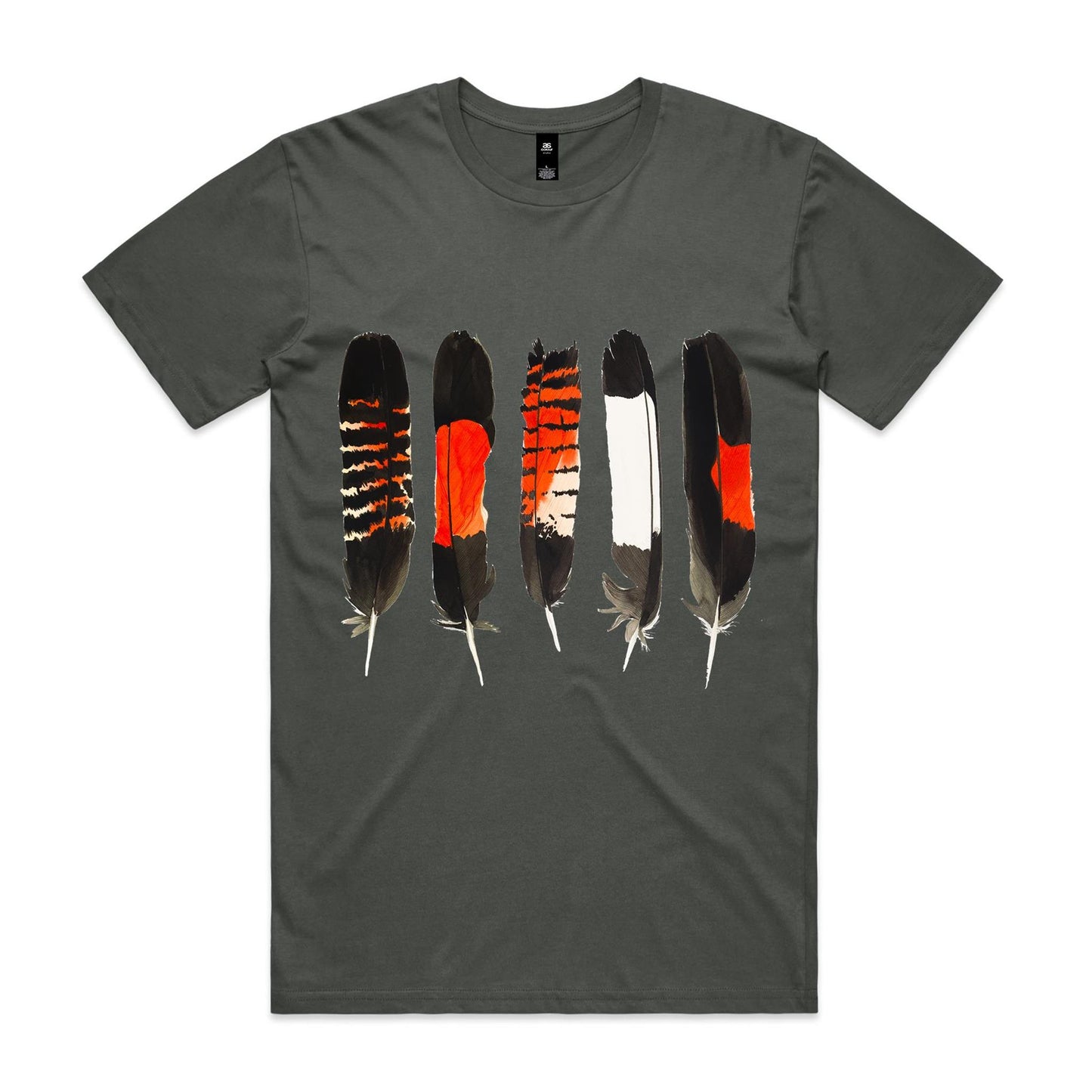 2026 Black Cockatoo Feathers - Mens T-shirt
