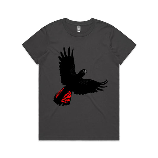 2026 Red-tailed Black Cockatoo - Womens T-shirt