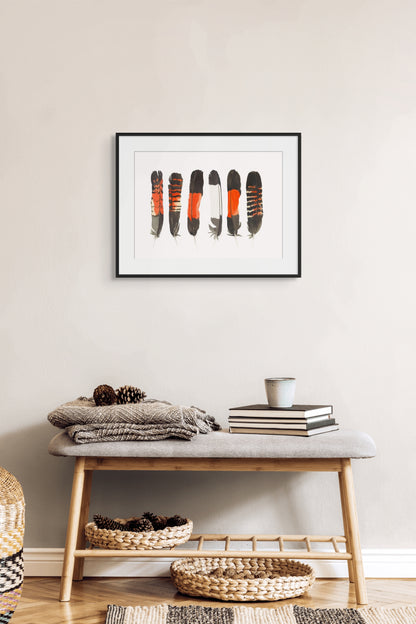 Black Cockatoo Feathers - Limited Edition Print