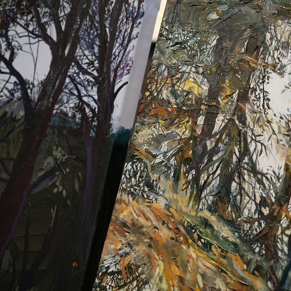 Warren River, Reflection Painting
