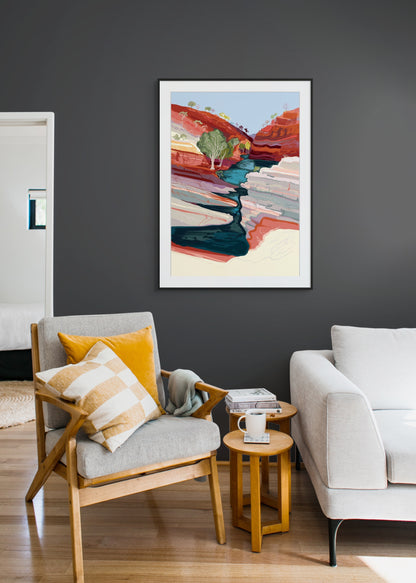 Karijini - Unframed Limited Edition Print