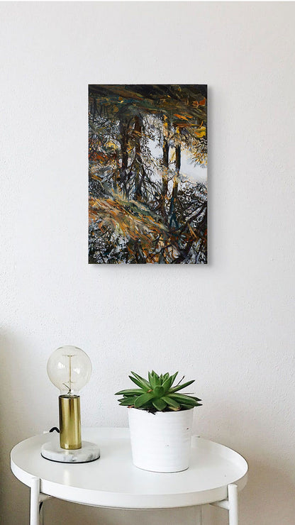 Warren River, Reflection Painting